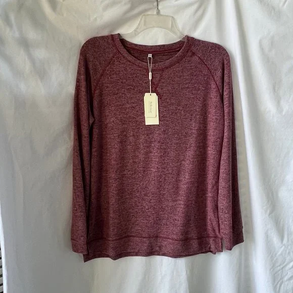 NEW Lightweight Pullover Sweater Heather Rose Color, Size Large - Picture 12 of 13